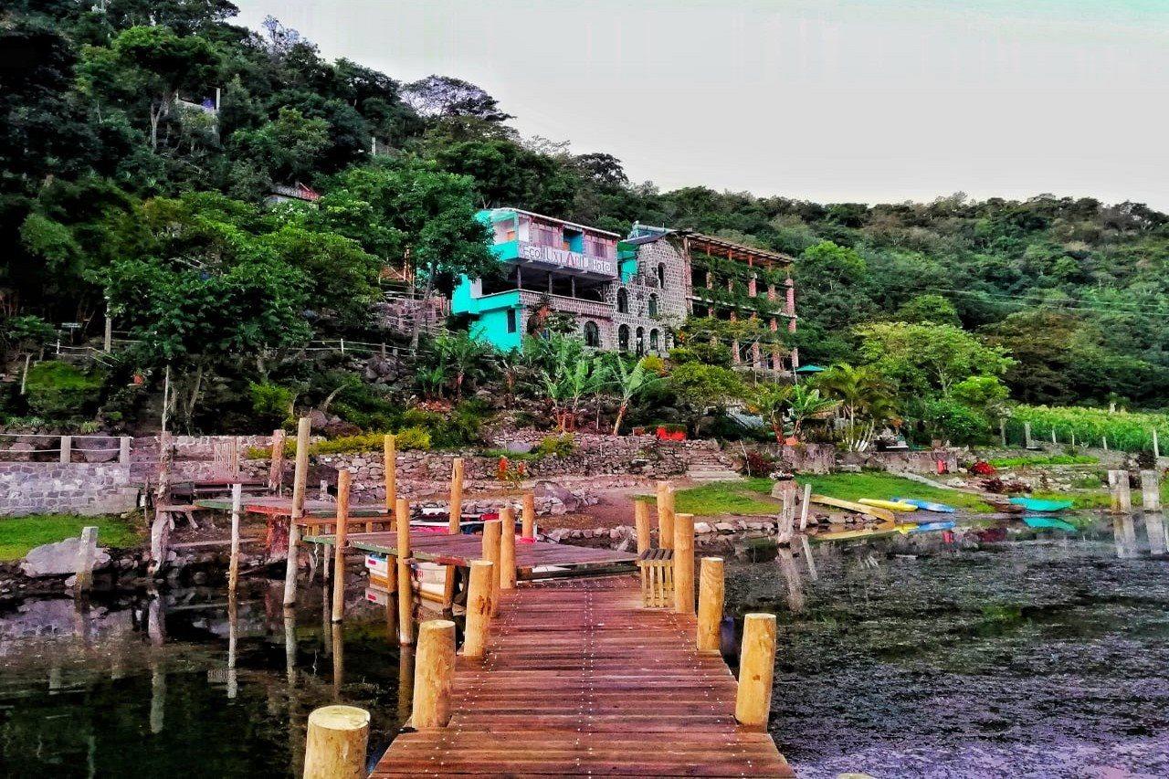 Eco Hotel Uxlabil Atitlan San Juan La Laguna Eksteriør billede
